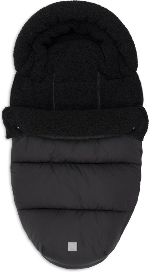 Śpiworek do wózka i fotelika 42x82 cm czarny Jollein