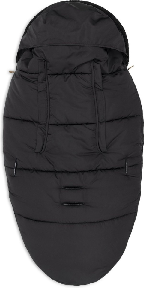 Śpiworek do wózka i fotelika 42x82 cm czarny Jollein