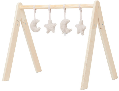 Zabawki interaktywne do stojaka BABYGYM księżyc Jollein