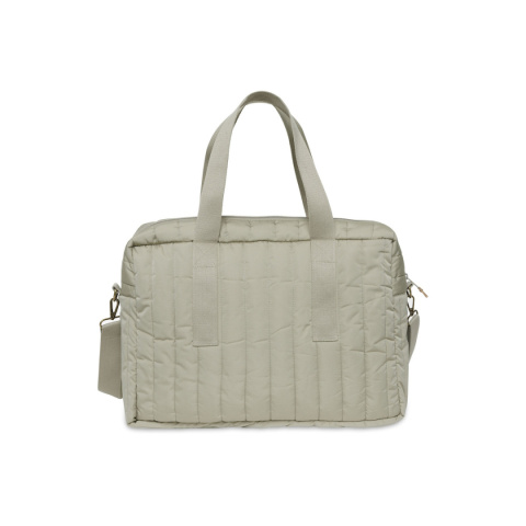 Torba na pieluchy z mata do przewijania Puffed oliwkowa Jollein