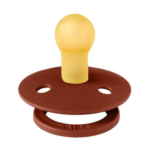 BIBS COLOUR 2-PACK RUST & SMOKE S Smoczek Uspokajający kauczuk Hevea