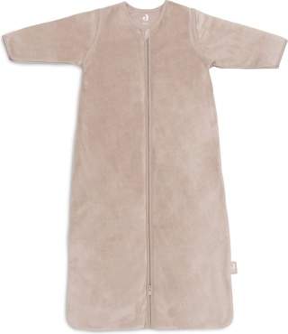 Śpiworek do spania niemowlęcy całoroczny Aksamit różowy 110 cm Jollein