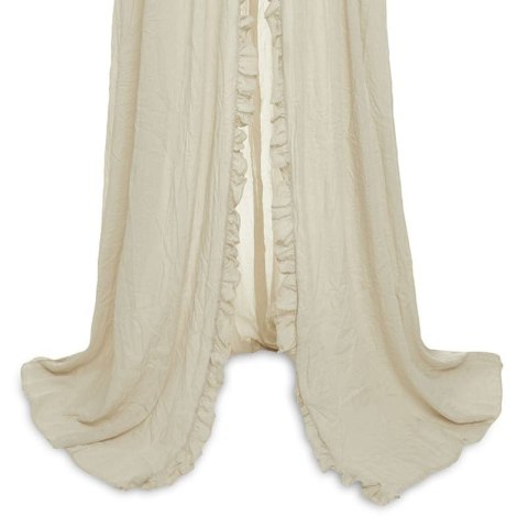 Baldachim nad łóżeczko Vintage 245 cm Vintage Ruffle Nougat Jollein