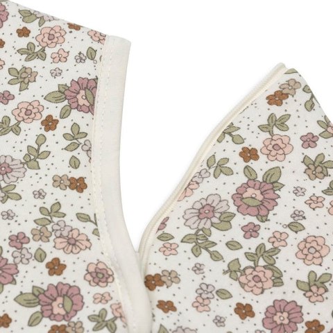 Jollein śpiworek niemowlęcy do spania całoroczny z odpinanymi rękawami 4 Pory Roku RETRO FLOWERS 70 cm