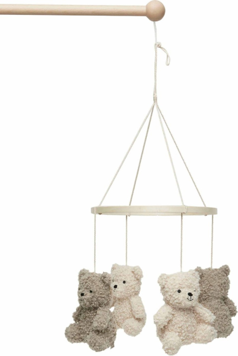 Karuzela do łóżeczka Miś Baby oliwkowy Jollein