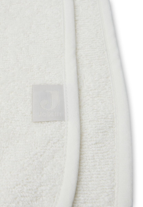 Ręcznik ponczo kąpielowe z kapturem 65x62 cm Króliczek biały Jollein