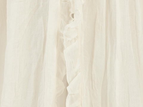 Baldachim nad łóżeczko Vintage 280x155 cm kość słoniowa Jollein