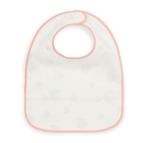 Śliniaki niemowlęce wodoodporne z kieszonką Brzoskwinie 2 szt Jollein