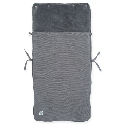 Śpiworek do fotelika i wózka Basic Knit 82x42 cm Jollein