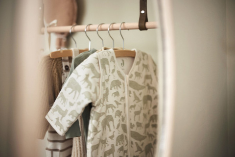 Śpiworek do spania niemowlęcy całoroczny Zwierzęta 90 cm Jollein