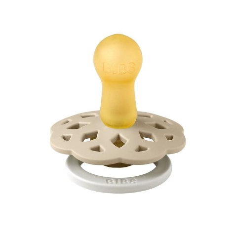 BIBS BOHEME 2-PACK BLUSH NIGHT & VANILLA NIGHT M Smoczek Uspokajający kauczuk Hevea