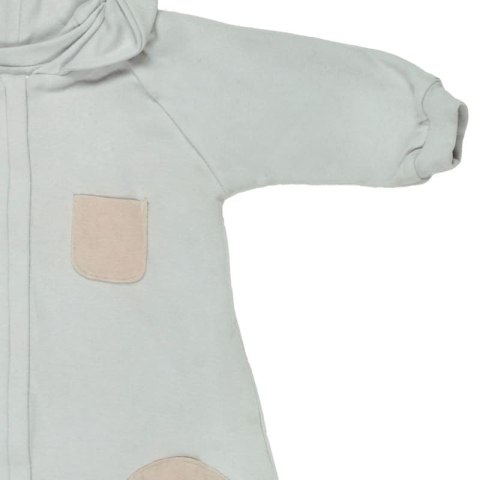 Hi Little One kombinezon całoroczny z kapturem TOG 2,0 OverSize BOHO Grey roz M Pom Pom