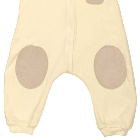 Hi Little One kombinezon całoroczny z kapturem TOG 2,0 OverSize BOHO Ivory roz S Pom Pom