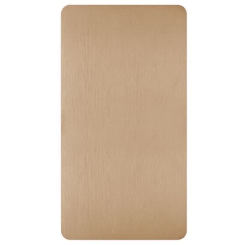 Hi Little One prześcieradło do łóżeczka 120x60 i 140x70 cm BIO bawełna Beige