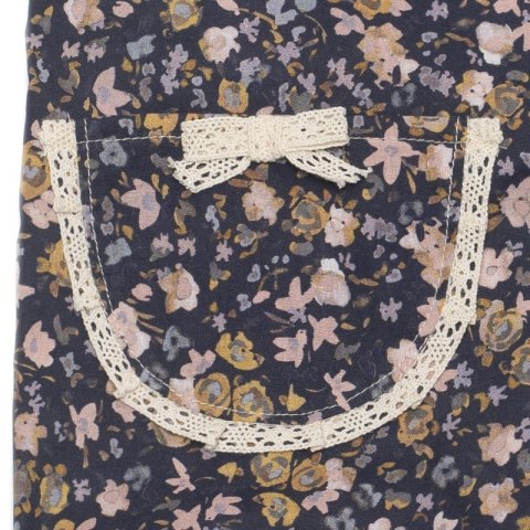 Hi Little One rampers dla dziewczynki BOHO FLOPI Navy roz M Pom Pom