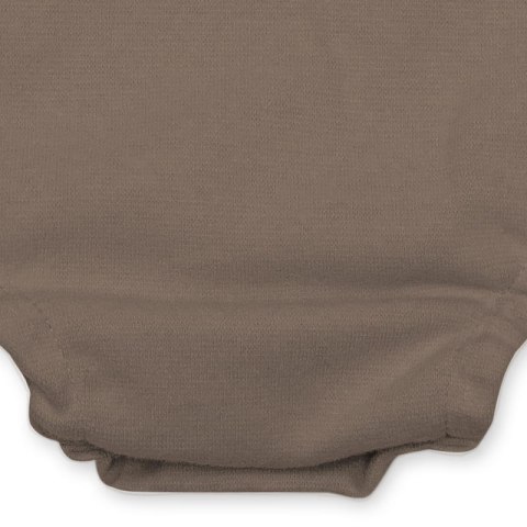 Hi Little One rampers niemowlęcy MIŚ OverSize BOHO Caffe Latte roz S