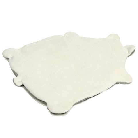 Hi Little One mata niemowlęca z kocykiem MIŚ Sage/Ivory Pom Pom