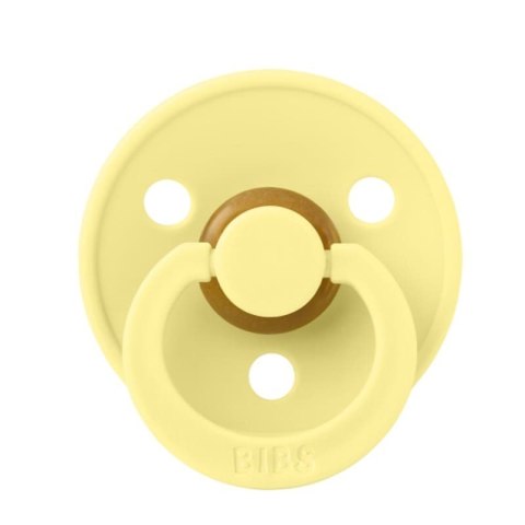 BIBS COLOUR SUNSHINE S Smoczek uspokajający kauczuk Hevea