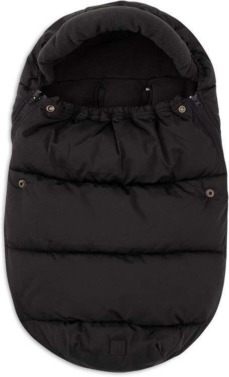 Jollein ciepły śpiworek do wózka i fotelika PUFFED BLACK