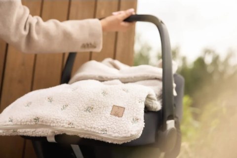 Jollein ciepły śpiworek do wózka i fotelika TEDDY LOVELY