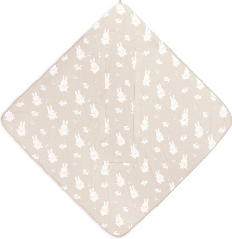 Kocyk 85x85 cm Miffy&Snuffy Nougat Jollein