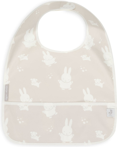 Śliniak wodoodporny Bib Miffy&Snuffy Nougat (2 sztuki)