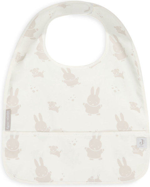 Śliniak wodoodporny Bib Miffy&Snuffy Nougat (2 sztuki)