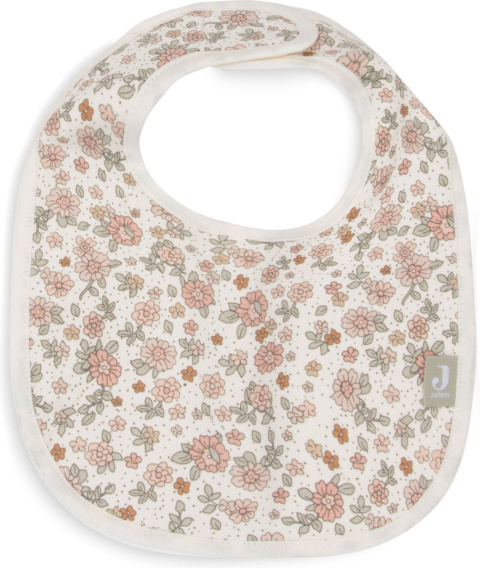 Śliniaki niemowlęce bawełna Retro Kwiaty 5 sztuk jollein