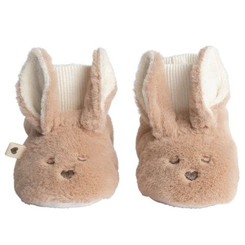 BIBS BABY BOOTIES KANGAROO VANILLA/IVORY