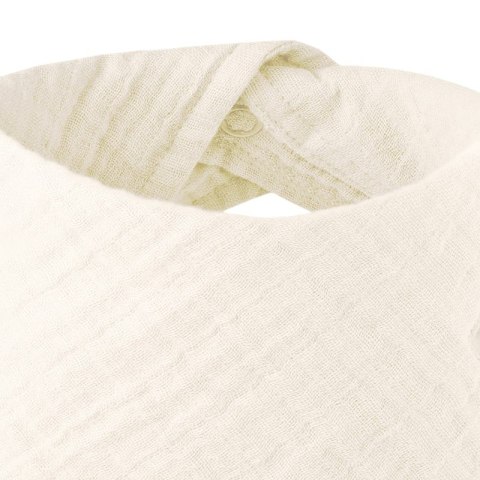 BIBS BANDANA BIB IVORY bandanka śliniak z kieszonką na smoczek 100% organic cotton
