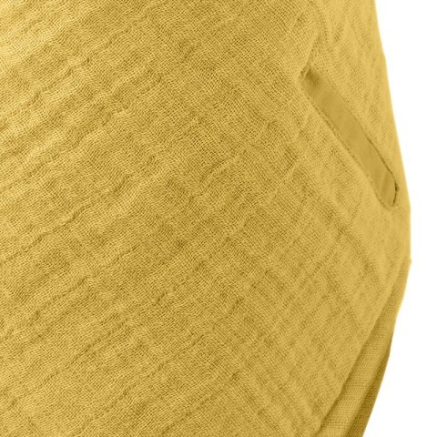BIBS BANDANA BIB MUSTARD bandanka śliniak z kieszonką na smoczek 100% organic cotton