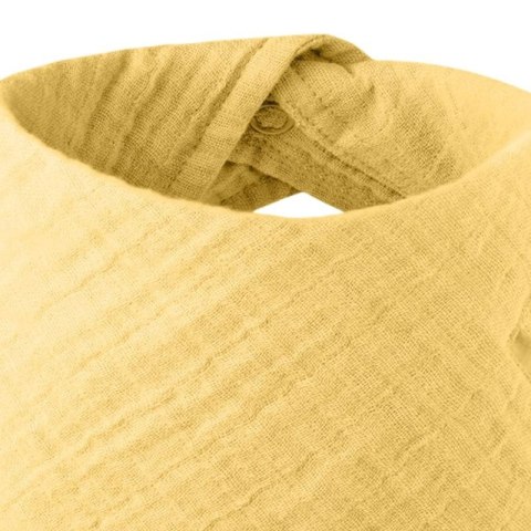 BIBS BANDANA BIB PALE BUTTER bandanka śliniak z kieszonką na smoczek 100% organic cotton
