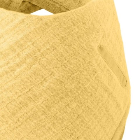 BIBS BANDANA BIB PALE BUTTER bandanka śliniak z kieszonką na smoczek 100% organic cotton