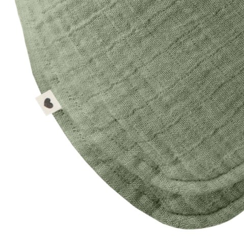 BIBS BANDANA BIB SAGE bandanka śliniak z kieszonką na smoczek 100% organic cotton