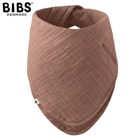 BIBS BANDANA BIB WOODCHUCK bandanka śliniak z kieszonką na smoczek 100% organic cotton