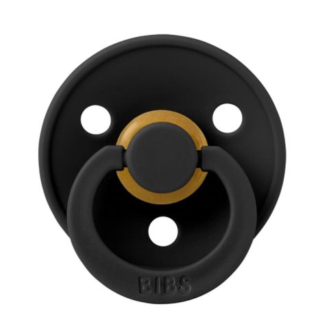 BIBS COLOUR BLACK S Smoczek Uspokajający kauczuk Hevea