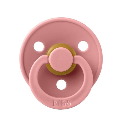 BIBS COLOUR DUSTY PINK S Smoczek Uspokajający kauczuk Hevea