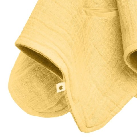 BIBS CUDDLE CLOTH KANGAROO PALE BUTTER Pieluszka przytulanka z zawieszką na smoczek