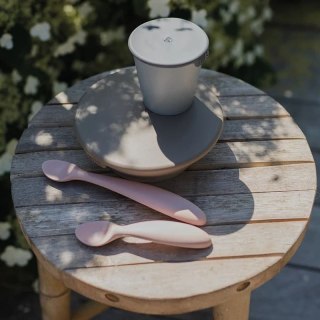 BIBS CUP SET CLOUD 2 kubeczki z pokrywkami do picia dla dzieci