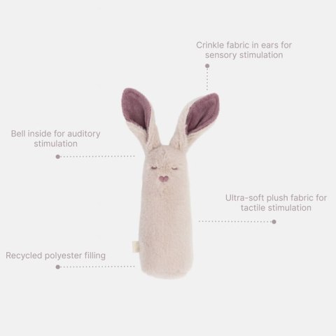 BIBS KANGAROO CLOUD Grzechotka z dzwoneczkiem