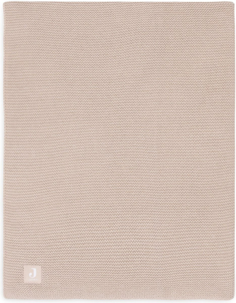 Kocyk dla niemowląt 75x100 cm Basic różowy Jollein