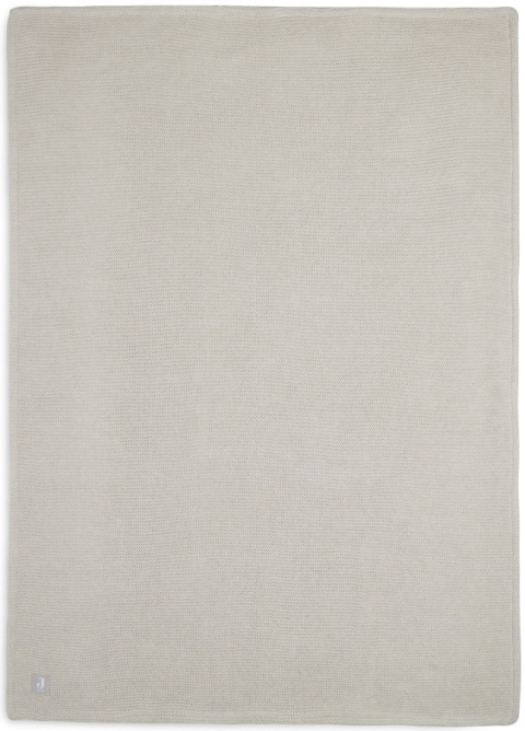 Kocyk do wózka fotelika i kołyski tkany 100x150 cm Basic nugat Jollein