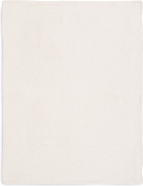 Kocyk dziany ciepły do łóżeczka 100x150cm Grain Knit Krem