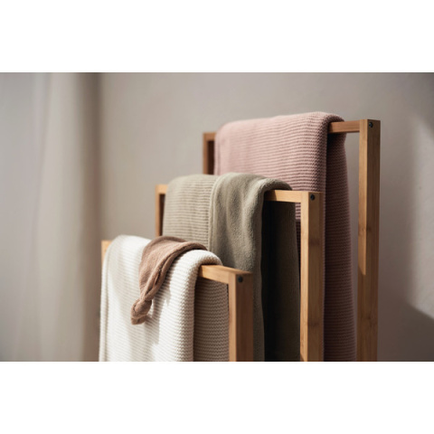 Kocyk do wózka fotelika i kołyski tkany 100x150 cm Basic oliwka Jollein