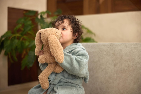 Przytulanka do usypiania dla niemowlaka króliczek Jollein