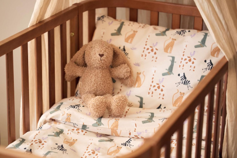 Przytulanka do usypiania dla niemowlaka króliczek Jollein