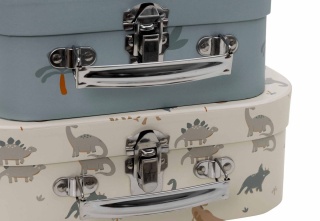 Walizeczki ozdobne 2 szt Roarsome Jollein