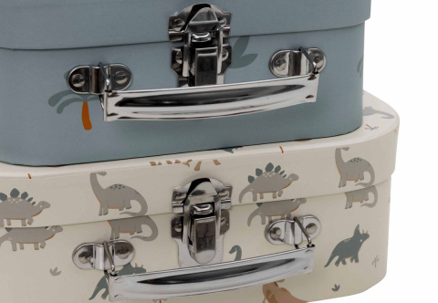 Walizeczki ozdobne 2 szt Roarsome Jollein