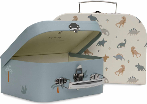 Walizeczki ozdobne 2 szt Roarsome Jollein