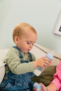 BIBS BUTELKA PLASTIC PP ze smoczkiem antykolkowym z silikonu medycznego poj. 270 ml SAGE